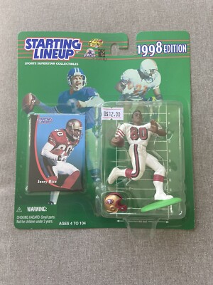 Starting Lineup Jerry Rice Collectible Figure 1998 Edition San