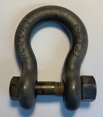 WLL6-1/2T CE 7/8'' Clevis Shackle Clevis WLL 6.5 Tons