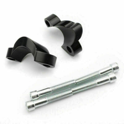 Black 1'' Handlebar Riser Extensions For Sportster XL1200X Forty Eight 48 2010-18