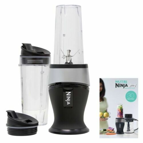 NutriBullet 1200-Watt Blender Combo with Single Serve Cups NBF10500