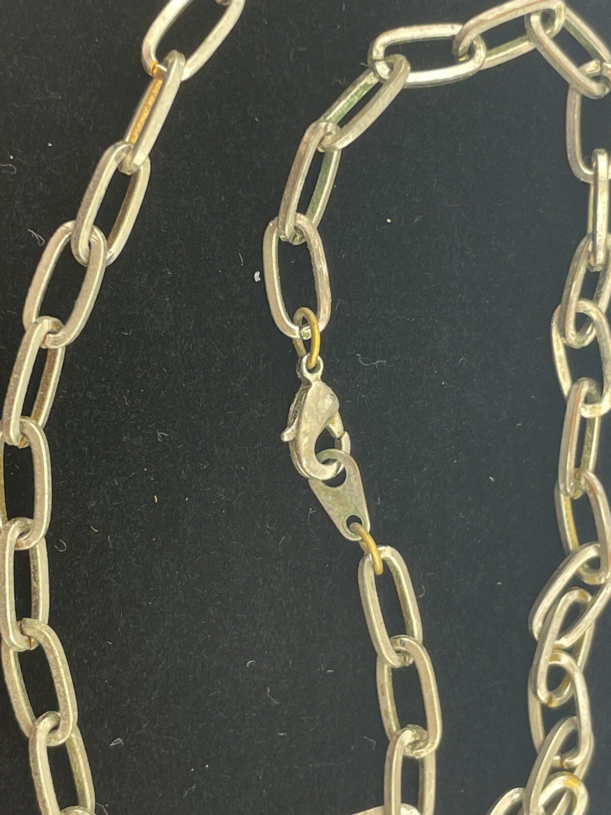 Vintage Mod Red Plastic Ring Statement Necklace &… - image 2