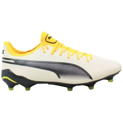Puma King Ultimate FG/AG Damen Off White Fußballschuhe