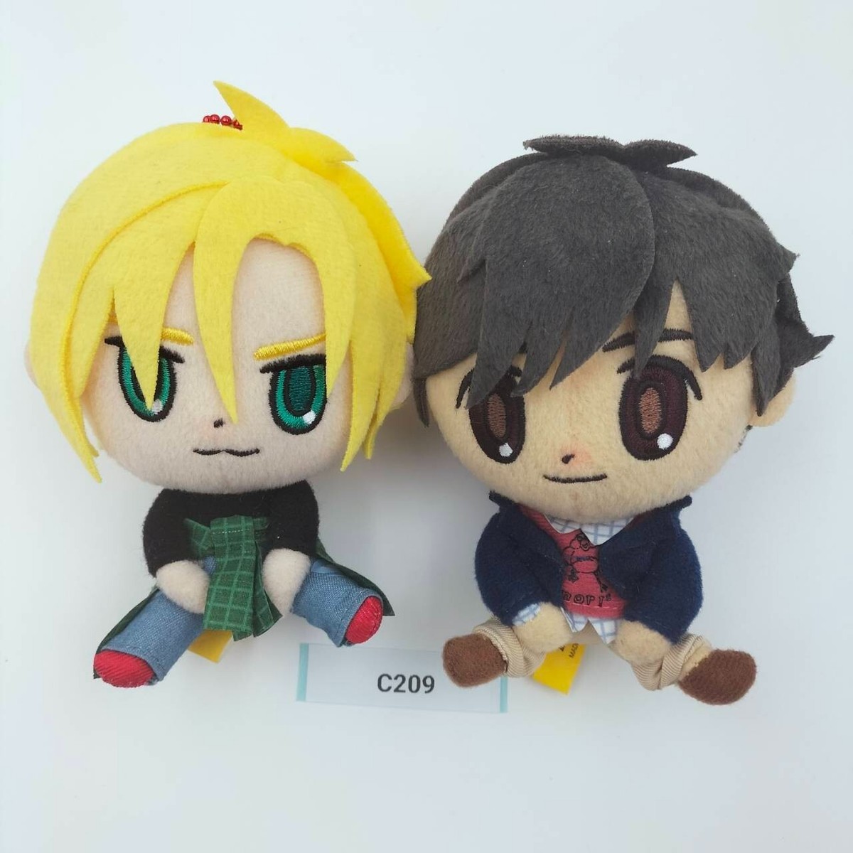 Set 2 BANANA FISH Ash Lynx ❤️Eiji Okumura Plush 5