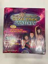 Rittenhouse The Women of Star Trek in Motion Trading Cards Brand New Box 0640