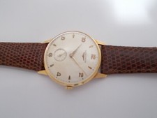 Orologio Longines oro 18 carati corona originale uomo con cal. 12.68Z perfetto