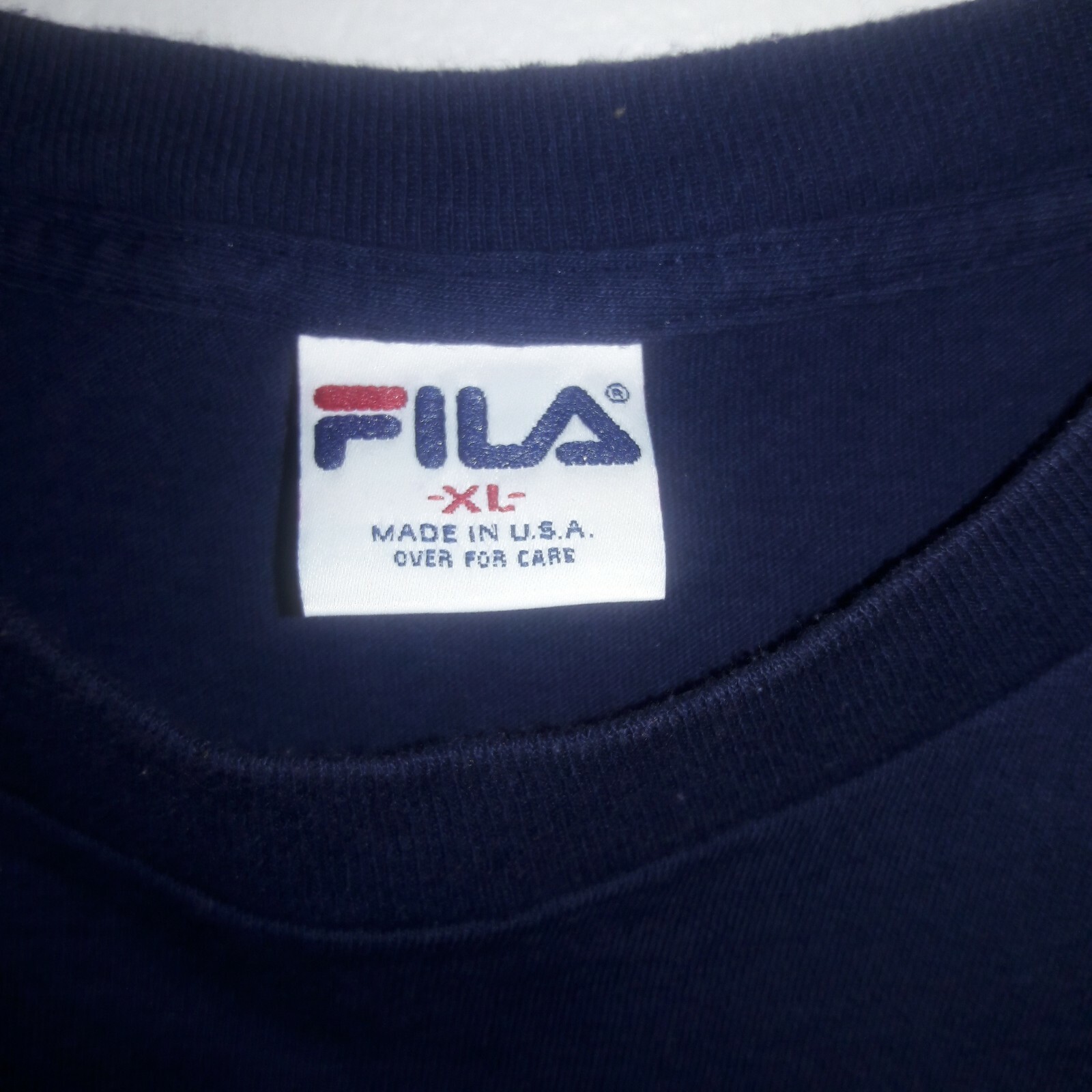 Fila 90s Vtg Made In USA Graphic Tshirt
