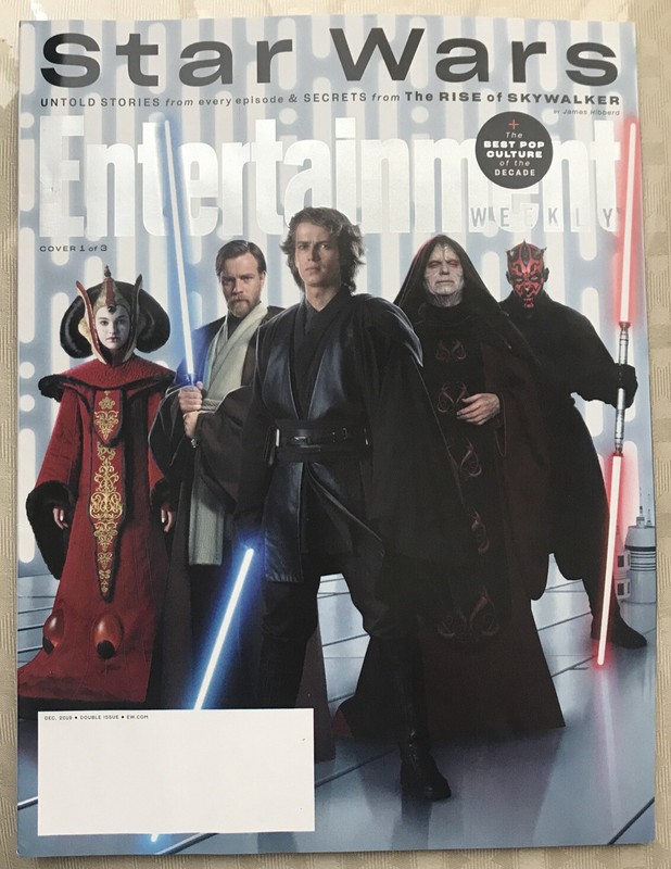 Entertainment Weekly EW Magazine December 2019 Andrew Scott Hunter Schafer NEW