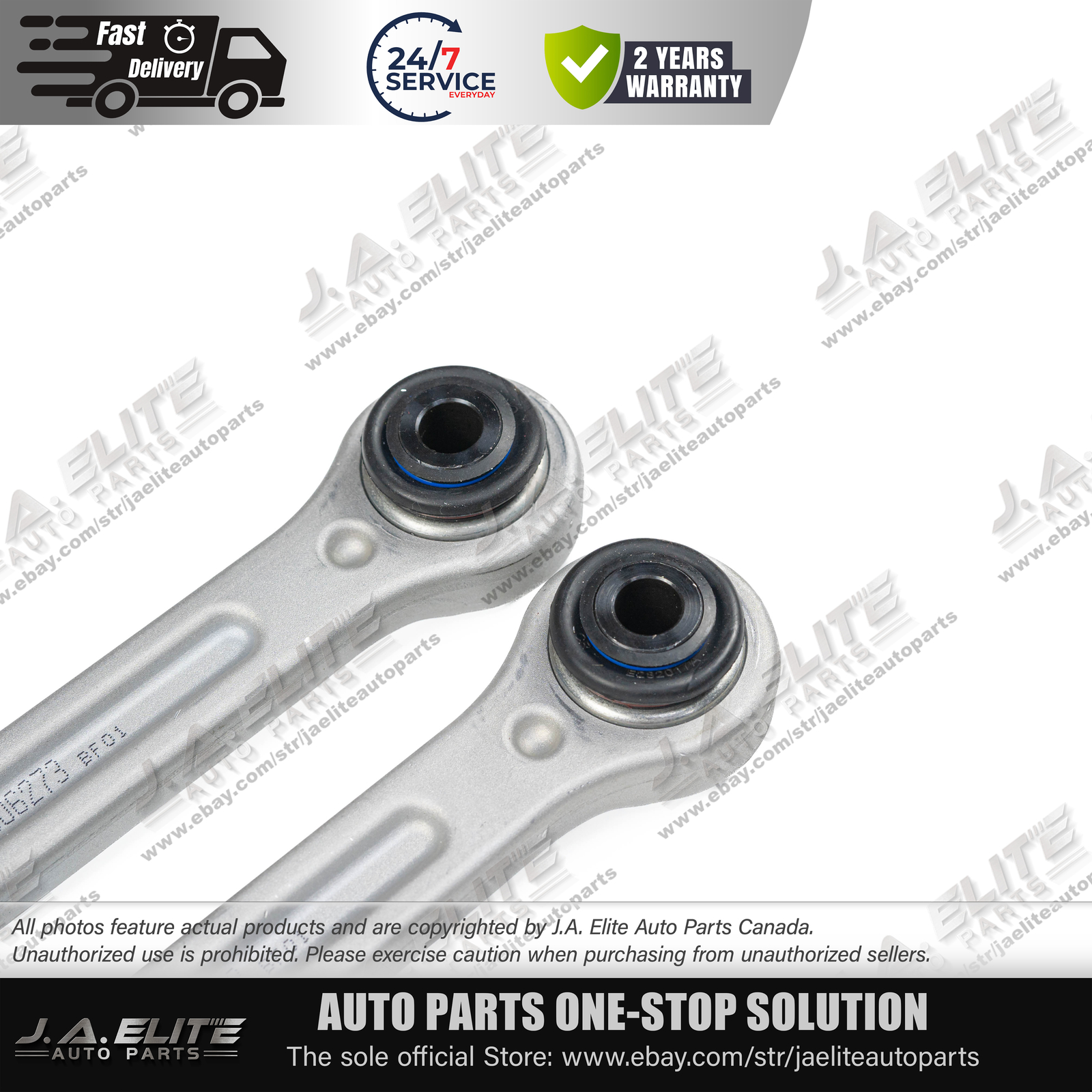 2pcs Rear Control Arm Side Rods fit Maserati Ghibli Quattroporte 2014+ 670006273