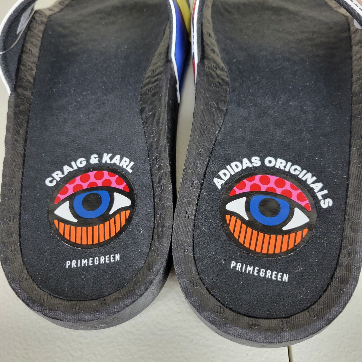 New ADIDAS Adilette Boost Craig and Karl Swim Slides Sandals 