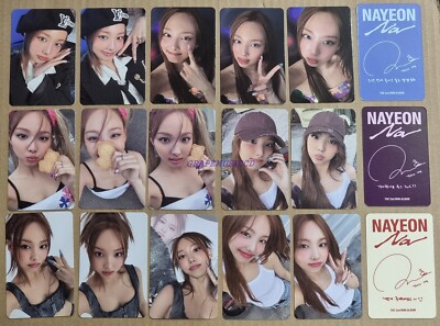 TWICE ナヨン NAYEON フォトホルダー トレカケース NAYEON ON HAND 'NA' POP-UP TWICE MERCH PHOTOCARD OFFICIAL JYPSHOP