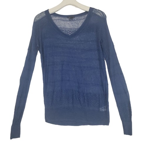Theory Women's Drawstring Pullover Sweater – Lightweight Short-Sleeve Top With Side Slits