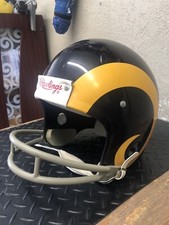 *RARE* Vintage NFL Los Angeles Rams Rawlings Helmet USA Medium Classic Retro