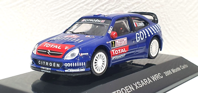 1/64 CM's 2006 CITROEN XSARA MONTE CARLO RALLY LOEB WRC diecast