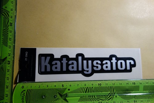 Alter Aufkleber Auto Motor    KATALYSATOR