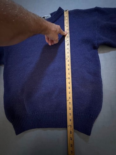 Suéter The Stevenage Tejido CO Adulto XL Azul Manga Larga Tejido Pescador Para Hombres - Imagen 11 de 12