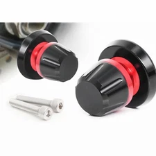 Red L-Sonic 8MM Swingarm Stand Spools For V-Strom 650 1050 XT 18-20 21 22 23 -MC