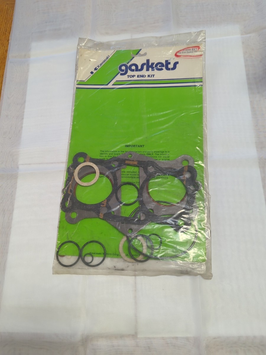 Kawasaki K14046-221 TOP END Gasket KIT KZ 400 Fits 1978 KZ400-B1