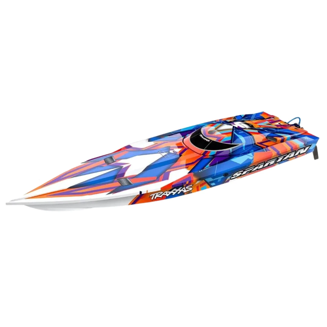 Traxxas Spartan 36in Brushless Electric RC Boat Orange 57076 4