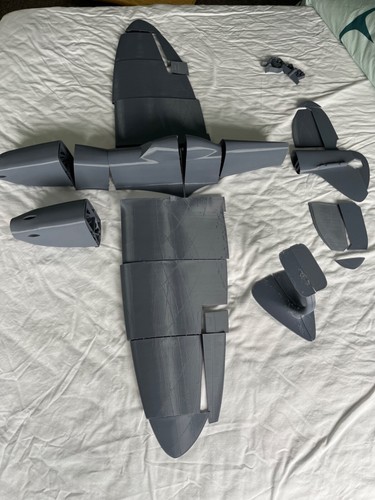 Spitfire Mk XVI Remote Control Airplane body ( RC Aircraft Warbird ) - Picture 4 of 4