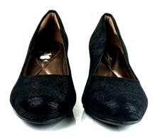 Easy Spirit Women’s Leather Black Heels Size 9M