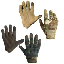 Adults Tactical Gloves Reinforced Palm & Kunckles Adjustable Wrist Touch Screen