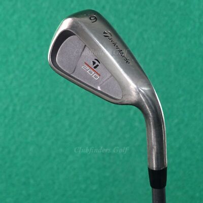 TaylorMade ステレスアイアン 希少チューニングデザイン　DG200 TaylorMade 200 Steel Single 6 Iron Factory R-80 Graphite Regular