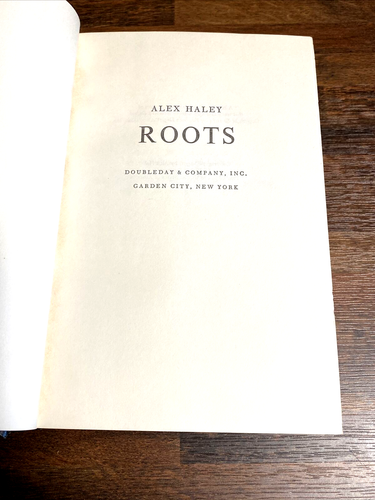 Roots Saga American Family Alex Haley First Edition Hardcover Doubleday NY 1976 - Picture 7 of 12