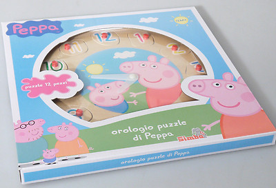 Orologio Calendario Educativo WoodyWood Per Bambini - Bilingue, In Legno, 30x30 Cm
