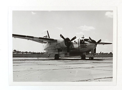 1970s US Navy Grumman S-2 Tracker Anti Submarine Airplane 5 x 7 Official Photo
