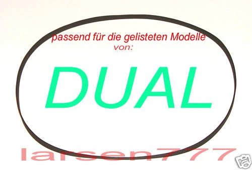 Cinghia trasmissione per DUAL CS 455 in larghezza 3mm originale