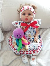 20" REBORN  NEWBORN GIRL  BABY DOLL soft body