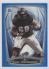 2014 Bowman Rookies Blue Foil 308/499 Cyril Richardson #89 y0i