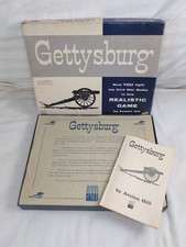 GETTYSBURG Game (First Edition, 5th Printing, 1958) Avalon Hill Complete