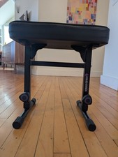 Liquid Stands Piano Bench Adjustable Stool, Keyboard Bench Seat, padded cushion