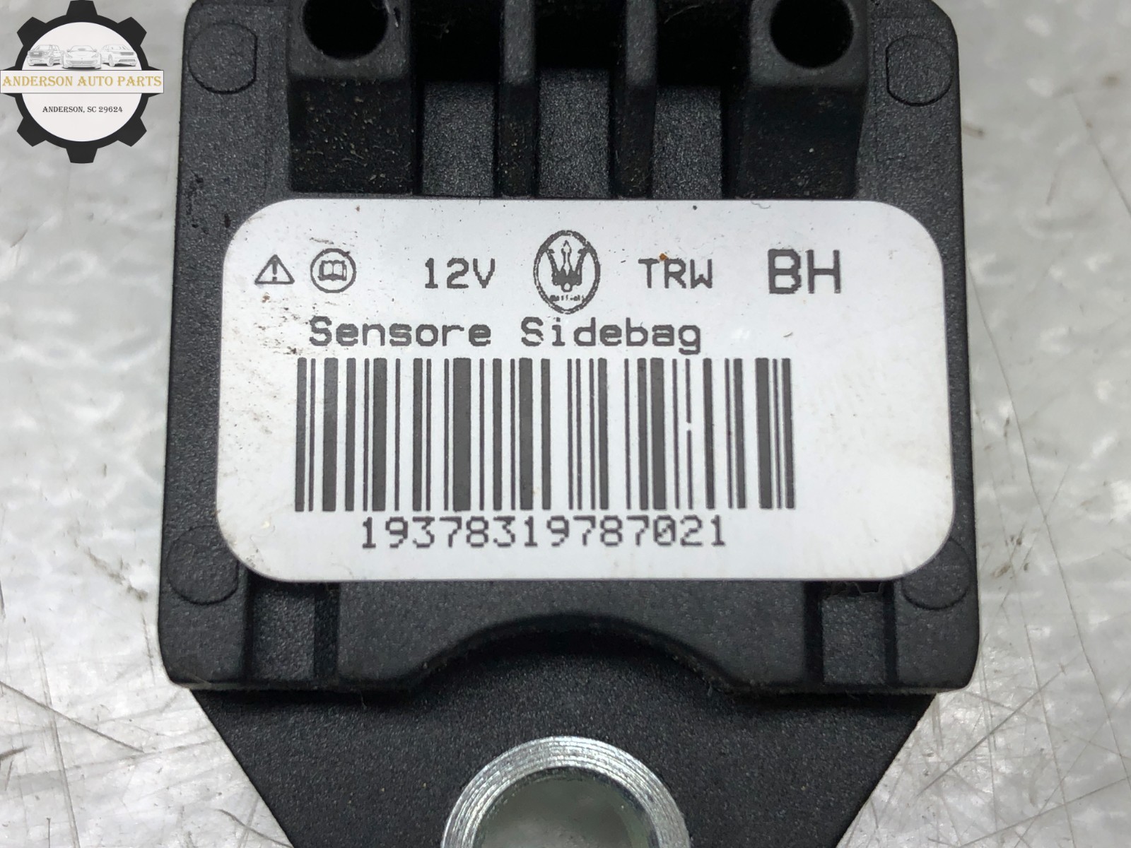 2007-2013 MASERATI GRANTURISMO CRASH IMPACT SENSOR SET 201232 193783 OEM.