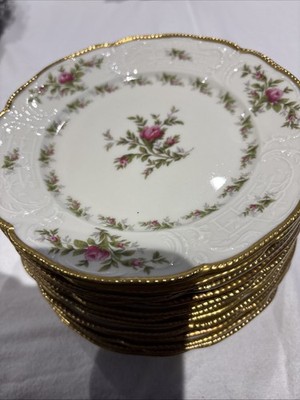 rosenthal selb Germany  Pastorale  Set Of (6) Bread & Butter Plates 6 1/4 