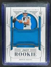 2023 Panini National Treasures Bryce Young Rookie RC Jersey #/99 Panthers