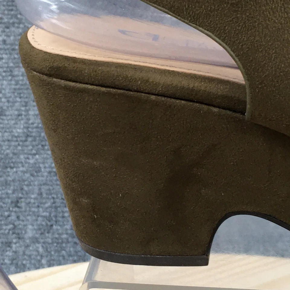 Sandalias de lavandería CL by Chinese para mujer 7 capitales verdes informales tacones de cuña Foto 2 de 4