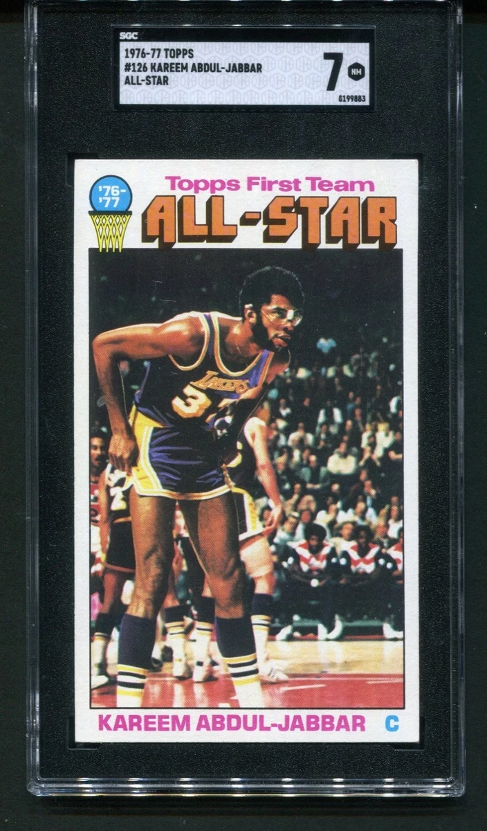 Topps Kareem Abdul-Jabbar 7 Graded Basketball Sports Trading Cards