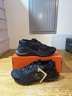 Men's Size 7.5-Nike Pegasus Trail 3 GTX Gore-Tex Black Trail Shoes DC8793-001