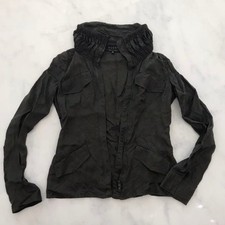 USED GUCCI DRESS SHIRT BLOUSE (GG) - FREE SHIPPING GOOD