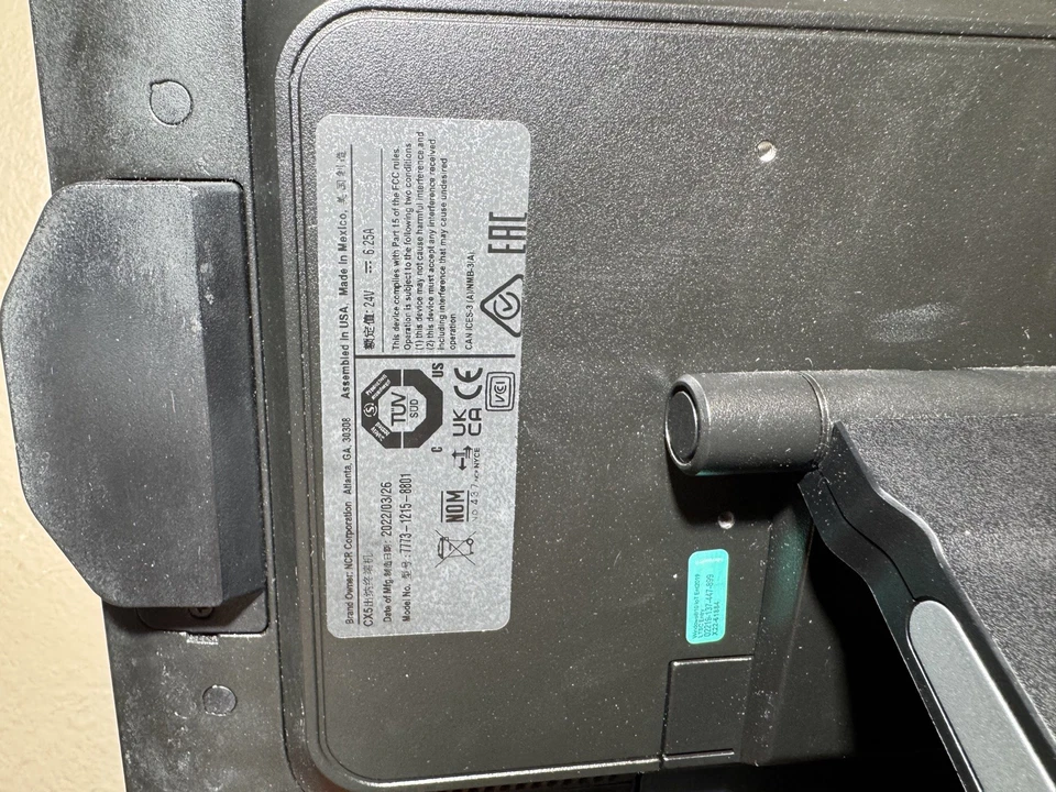 NCR CX5 POS Terminal – All-in-One Touchscreen System, Fast & Reliable - Image 3 of 4