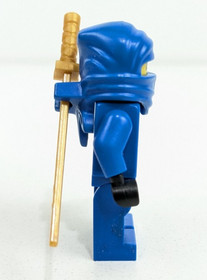 LEGO Jay DX Ninjago Minifigure  2521, 2519 Gold Dragon 2011 njo0016 RARE