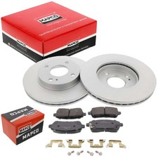 MAPCO BREMSSCHEIBEN 258mm + BELÄGE VORNE passend für FORD FIESTA | 47663HPS