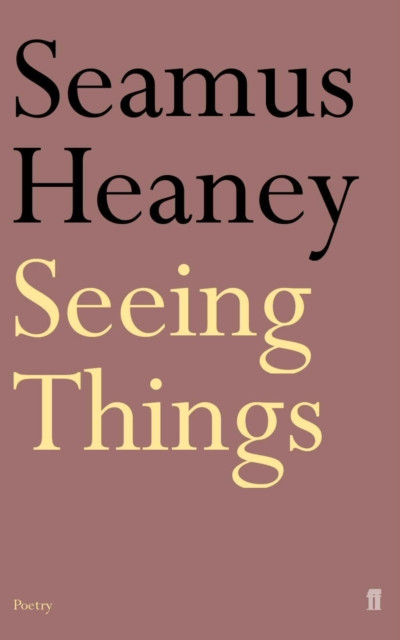 Seeing Things by Seamus Heaney (Paperback Book)