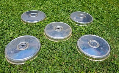 Set Of 5 1976-1980 Chevette Hubcaps Hub Caps 1977 1978 1979 Monza Corvair 4