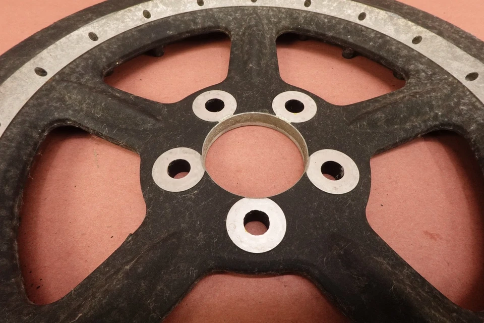 2007-2012 Harley Davidson Sportster 1200 XL1200N Rear Wheel Belt Sprocket Pulley - Image 2 of 4