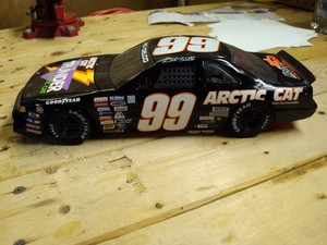 ERTL AMERICAN MUSCLE DICK TRICKLE #99 FORD THUNDERBIRD 1/18 SCALE DIECAST