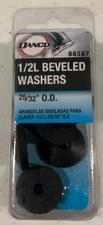 DANCO 88587 1/2L Rubber Beveled Washers-25/32" O.D. New FREE SHIPPING