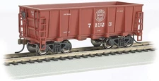 Bachmann 18611 HO Duluth, Missabe and Iron Range Mineral Red Ore Car #71323 LN